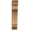 Ekena Millwork Legacy Traditional Rough Sawn Bracket, Western Red Cedar, 6"W x 24"D x 32"H BKT06X24X32LEC01RWR - alternate 3